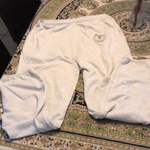 Large gray Air Force jogging pants